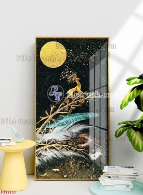 File tranh File tranh bộ hiện đại FT11155 (gốc) in backlit film