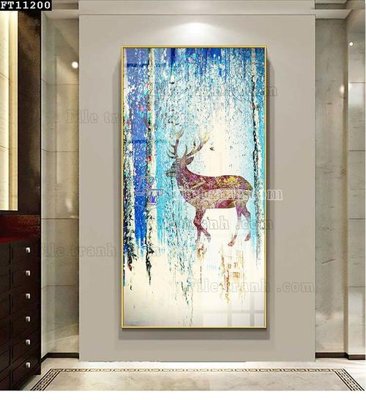 File tranh File tranh đơn lối vào FT11200 (bản gốc) trang trí văn phòng