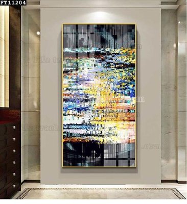 File gốc File tranh đơn lối vào FT11204 (chuẩn màu) cho in offset