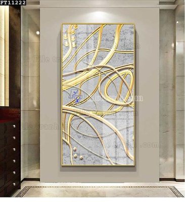 File gốc File tranh đơn lối vào FT11222 (dành cho trang trí nội thất)