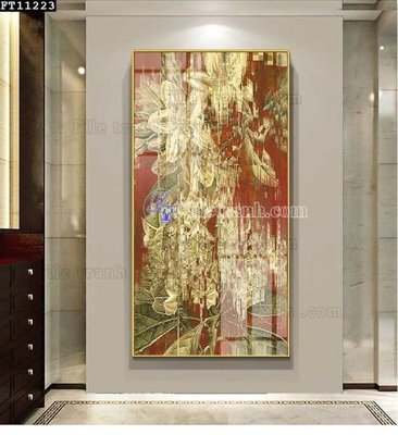 File in trần File tranh đơn lối vào FT11223 (bản gốc) phong cảnh