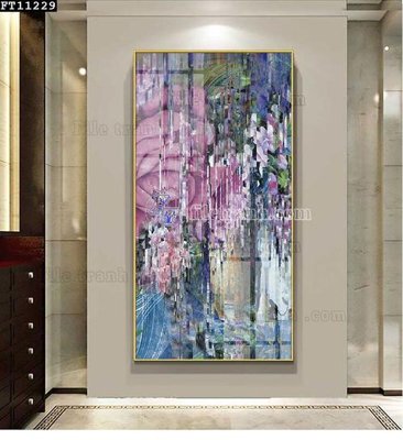 File tranh File tranh đơn lối vào FT11229 (ảnh gốc) in trần xuyên sáng