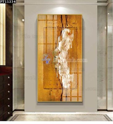 File gốc File tranh đơn lối vào FT11234 (in 3D) cho trang trí