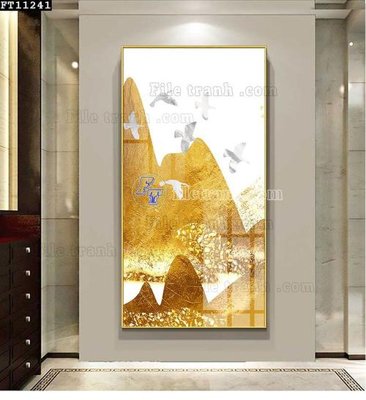 File in trần File tranh đơn lối vào FT11241 (bản gốc) đại dương