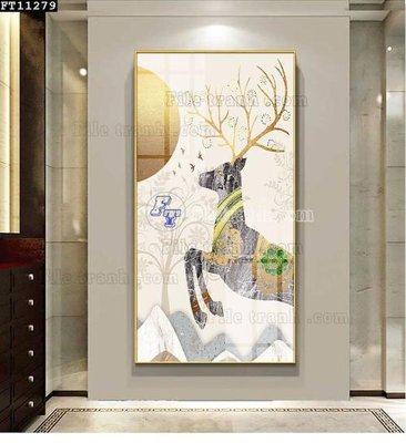 File tranh File tranh đơn lối vào FT11279 (gốc) in backlit film