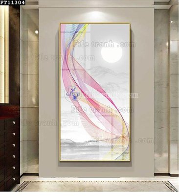 File PSD in ấn File tranh đơn lối vào FT11304 (chất lượng cao)