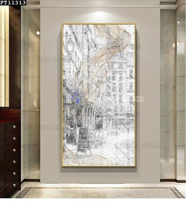 Tải file File tranh đơn lối vào FT11313 (gốc) chủ đề phong thủy