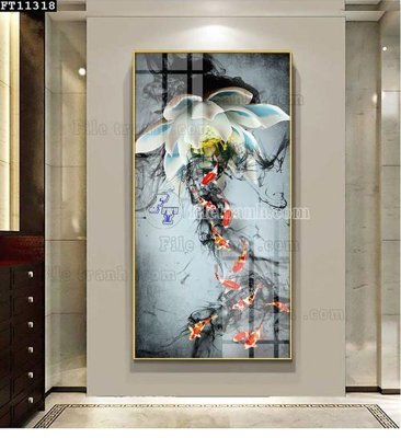 File tranh File tranh đơn lối vào FT11318 (gốc) in backlit film