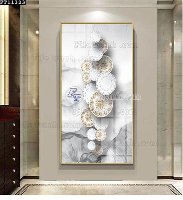 File ảnh File tranh đơn lối vào FT11323 (gốc) in backdrop sự kiện