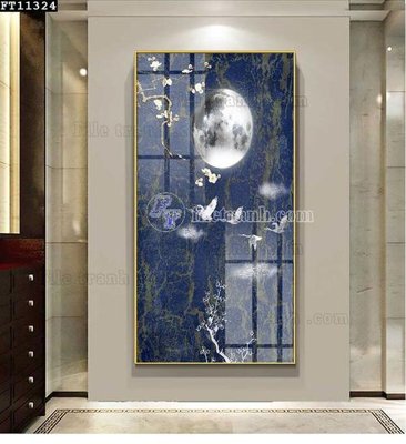 File tranh File tranh đơn lối vào FT11324 (file gốc) chuẩn màu in