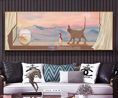 Download file File tranh hiện đại pha lê gương FT120001 (gốc) cho xưởng in