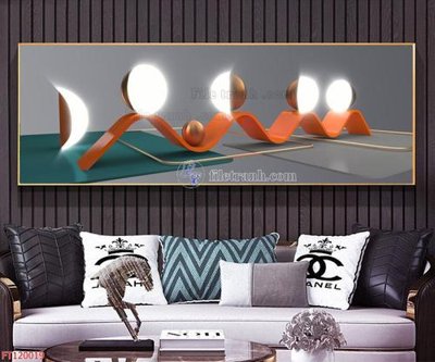 File in trần File tranh hiện đại pha lê gương FT120019 (bản gốc) hoa văn