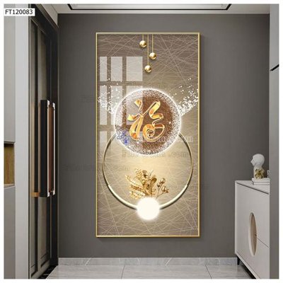 File gốc File tranh hiện đại pha lê gương FT120083 (in tráng gương) nghệ thuật