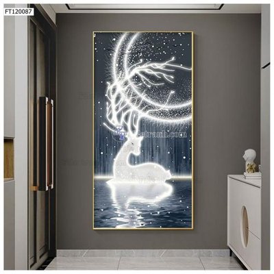 File gốc File tranh hiện đại pha lê gương FT120087 (chủ đề hiện đại) trang trí