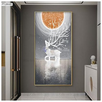 File in ấn File tranh hiện đại pha lê gương FT120105 chuyên nghiệp