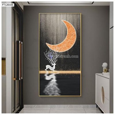 Ảnh gốc File tranh hiện đại pha lê gương FT120106 (độ nét cao) in tráng gương