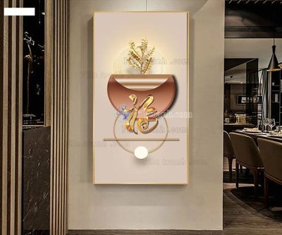 File ảnh File tranh hiện đại pha lê gương FT120142 (gốc) in Hiflex