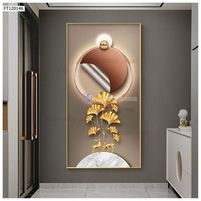 Tải file File tranh hiện đại pha lê gương FT120146 (PSD) cho in ấn quảng cáo