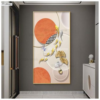 File gốc File tranh hiện đại pha lê gương FT120163 (chuẩn màu) cho in offset