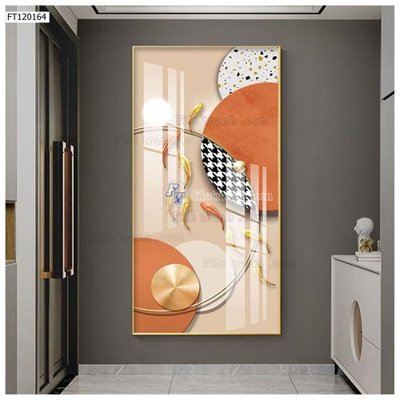 File gốc File tranh hiện đại pha lê gương FT120164 cho in ấn và thiết kế