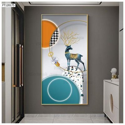 File ảnh File tranh hiện đại pha lê gương FT120175 (gốc) trang trí khách sạn