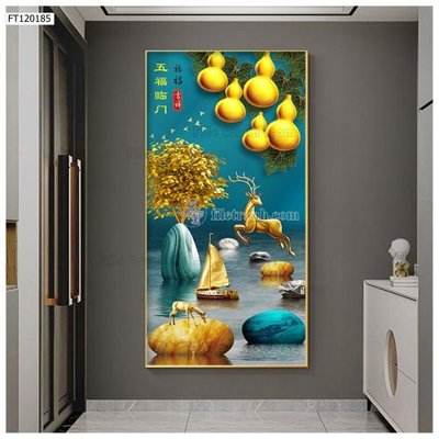 Tệp tin gốc File tranh hiện đại pha lê gương FT120185 (dùng cho in) File tranh hiện đại pha lê gương FT120185