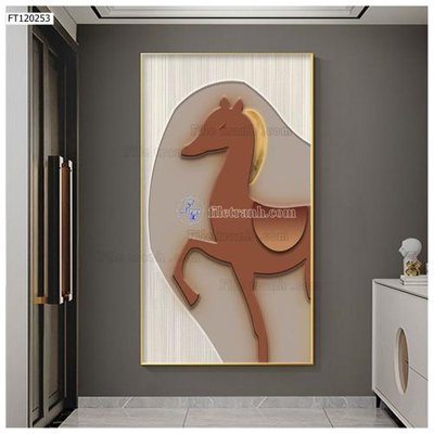 File tranh File tranh hiện đại pha lê gương FT120253 (bản gốc) treo tường