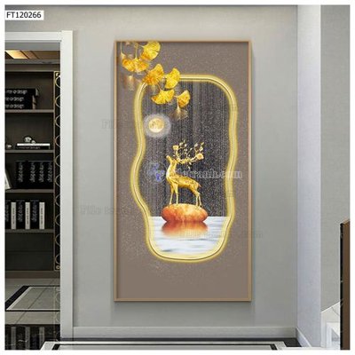 File ảnh File tranh hiện đại pha lê gương FT120266 (gốc) cho trang trí nội thất