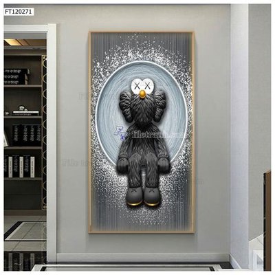 File gốc File tranh hiện đại pha lê gương FT120271 (thiết kế) độc quyền