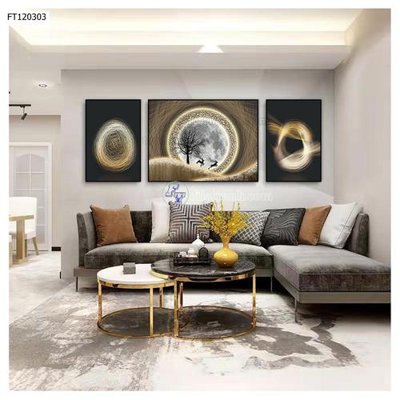 File in ấn File tranh hiện đại pha lê gương FT120303 (bản gốc) chất lượng cao