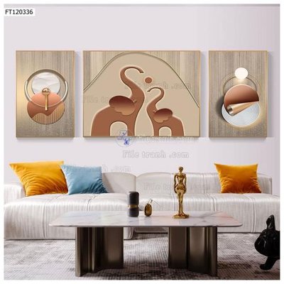 File gốc File tranh hiện đại pha lê gương FT120336 (bản quyền) cho in ấn