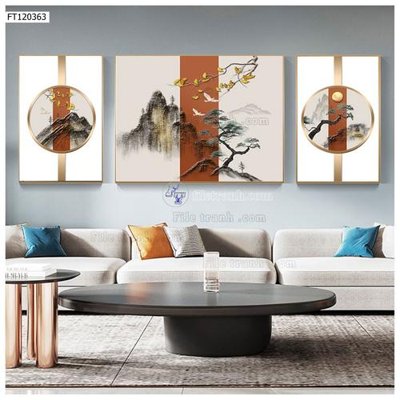 File PSD File tranh hiện đại pha lê gương FT120363 (gốc) cho designer