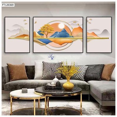 Tải file File tranh hiện đại pha lê gương FT120369 (gốc) làm tranh treo tường