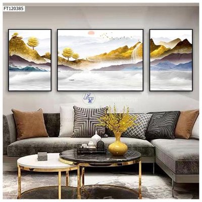 File gốc File tranh hiện đại pha lê gương FT120385 (chuẩn màu) cho in offset