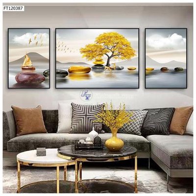 Download file gốc File tranh hiện đại pha lê gương FT120387 (in mica) 3D