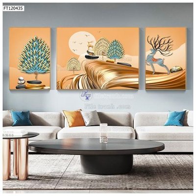 File PSD File tranh hiện đại pha lê gương FT120435 (bản gốc) độ phân giải cao