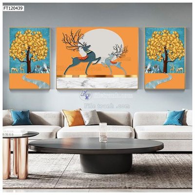 Download file gốc File tranh hiện đại pha lê gương FT120439 (in lụa) cao cấp