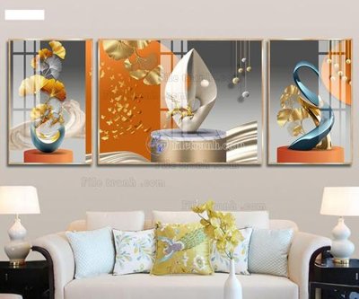 File gốc File tranh hiện đại pha lê gương FT120445 (in mica) làm quà tặng