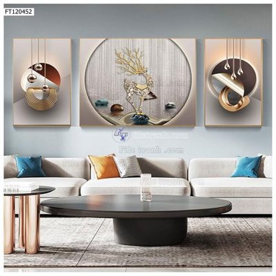 Download file gốc File tranh hiện đại pha lê gương FT120452 (in mica) trang trí