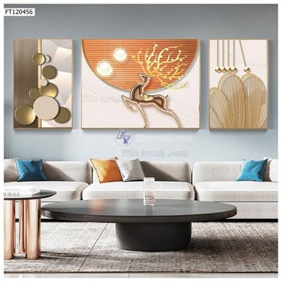 Ảnh gốc File tranh hiện đại pha lê gương FT120456 (siêu chi tiết) để in ấn