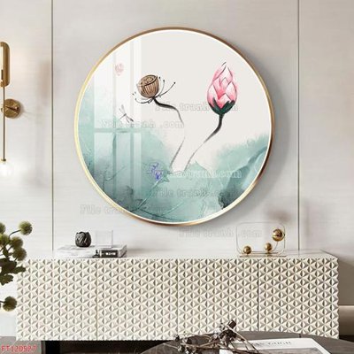 File tranh File tranh hiện đại pha lê gương FT120527 (bản gốc) trang trí văn phòng