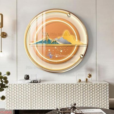 File tranh File tranh hiện đại pha lê gương FT120545 (ảnh gốc) in trần nhà