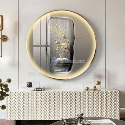 File gốc File tranh hiện đại pha lê gương FT120547 (PSD/TIFF) độ phân giải cao