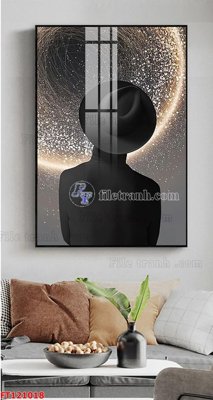 File gốc File tranh bộ hiện đại FT121018 (AI/EPS) cho in ấn