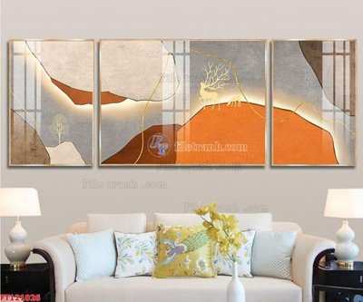 File gốc File tranh bộ hiện đại FT121026 (PSD/TIFF) độ phân giải cao