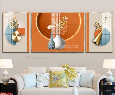 Tải file File tranh bộ hiện đại FT121041 (gốc) để in ấn ngay