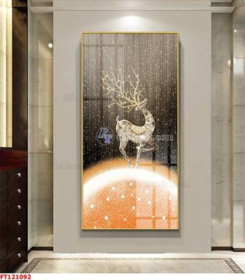 File ảnh File tranh bộ hiện đại FT121092 (gốc) cho trang trí nhà hàng