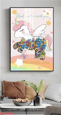 File gốc File tranh bộ hiện đại FT121102 (AI/EPS) cho in ấn