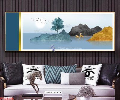 File in ấn cao cấp File tranh bộ hiện đại FT121129 (file gốc)