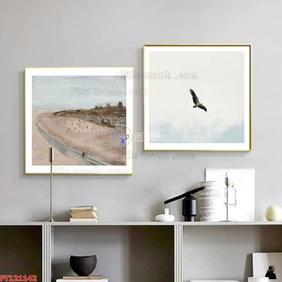 Tải file File tranh bộ hiện đại FT121142 (ảnh gốc) file AI/EPS